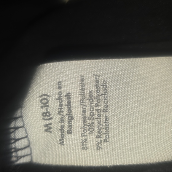 NWT Black Women's Flare Leggings- Size Medium 8/10 - Picture 4 of 4